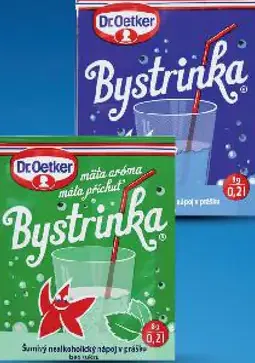 Dr. Oetker šumivý nápoj Bystrinka