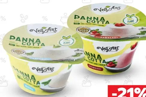 Vegart panna cotta