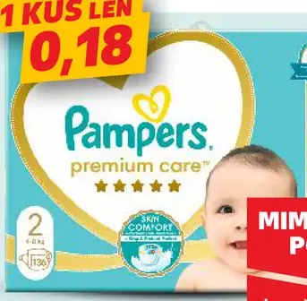 Pampers plienky veľkosť 2