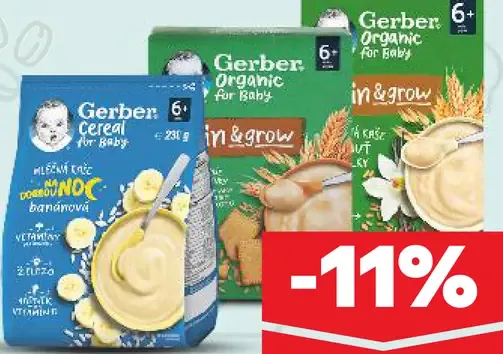 Nestlé Gerber detská kaša