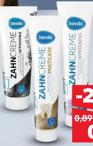 Bevola Zubná pasta