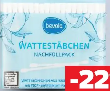 Bevola Vatové tyčinky náhradná náplň