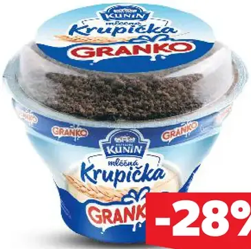 Kukkonia Mliečna krupica