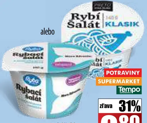 Rybí šalát klasik