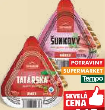 Tatárska zmes / Šunkový nátier