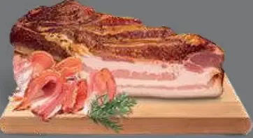 Bačova slanina údená