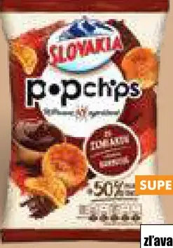 PopChips s príchuťou Barbecue