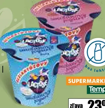 Bezlaktózový smotanový jogurt 2 druhy