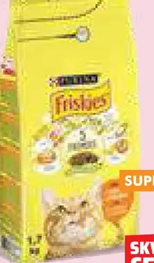 Friskies granuly s kuracím a zeleninou pre mačky