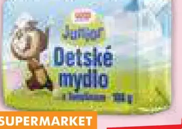 Johnson and Johnson Junior detské mydlo s lanolínom