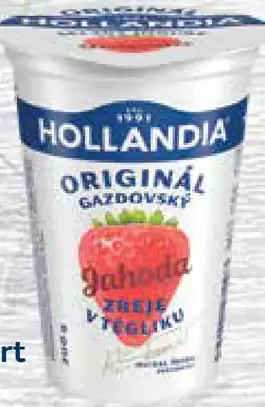 HOLLANDIA Gazdovský jogurt ochutený