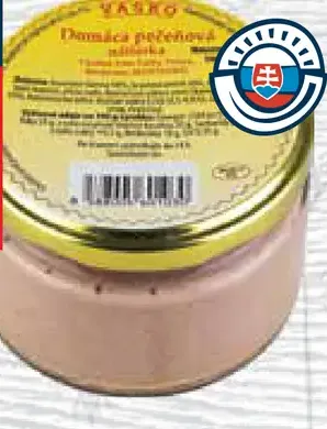 Vaško Domáca pečeňová nátierka