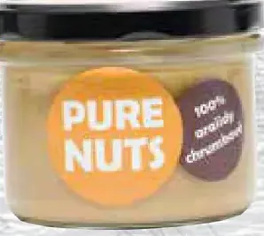 PURE NUTS Nátierka chrumkavé arašidy 100%