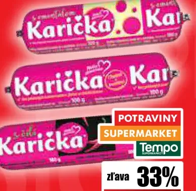 Karicka črievko 3 druhy