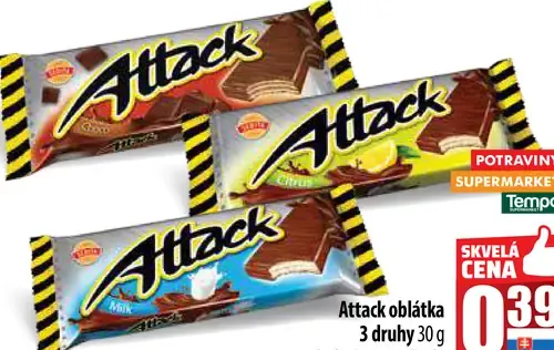 Attack oblátka