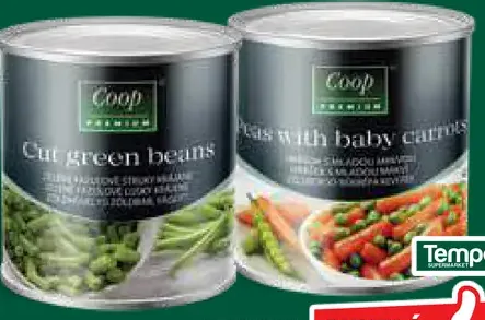 COOP Zelené fazuľové struky