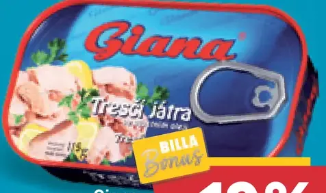 Giana tresčia pečeň
