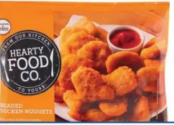 Hearty Food Co. obaľované kuracie nuggety