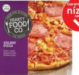 Hearty Food Co. salámová pizza