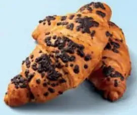 Croissant s lieskovo-orieškovou náplňou
