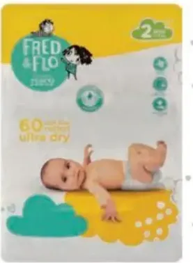 Fred&Flo ultra dry mini detské plienky