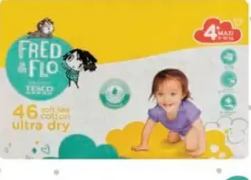 Fred&Flo ultra dry maxi detské plienky