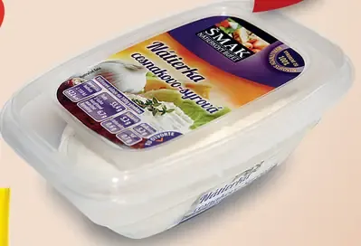 Nátierka cesnakovo-syrová