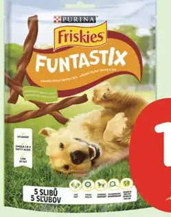 Friskies Pochúťka pre Psa Funtastix