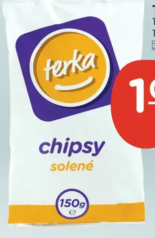 Terka Chipsy solené