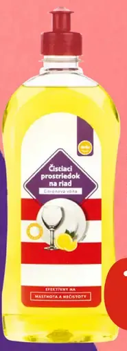 Terka čistiaci prostriedok na riad