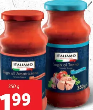 Italiamo Paradajková omáčka