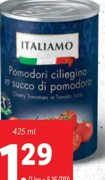 Italiamo Cherry paradajky