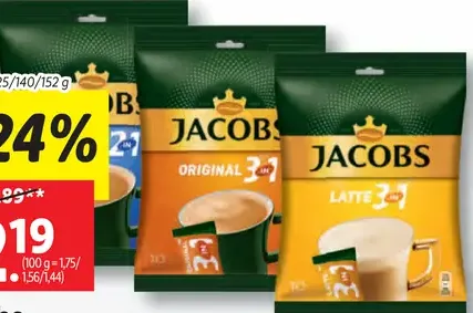 Jacobs instantná káva