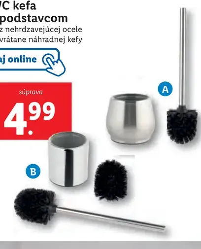 WC kefa s podstavcom