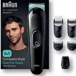 Braun zastrihávač vlasov a brady MGK3411