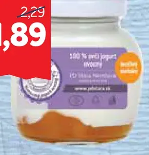 PD Vlára Nemšová 100% ovčí jogurt ochutený