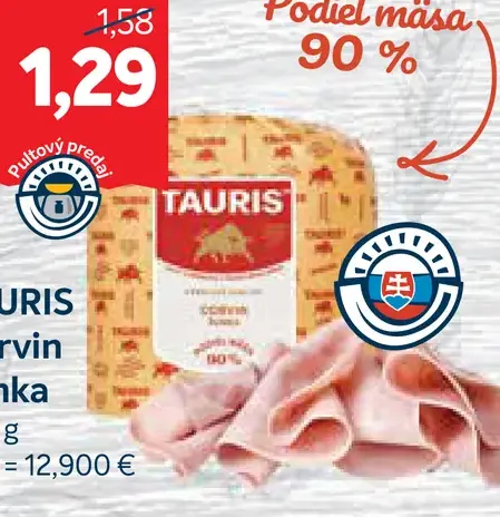 Tauris Corvin šunka