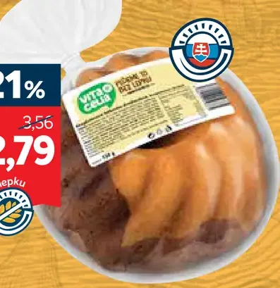 VITA CELIA Bábovka dvojfarebná