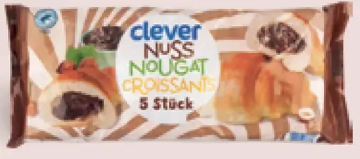 Clever nugátový croissant