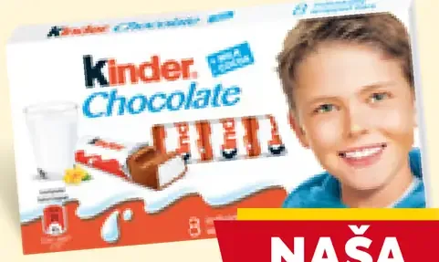 Kinder čokoláda