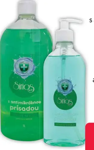 Sirios Herb antibakteriálne tekuté mydlo