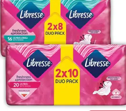 Libresse dámske hygienické vložky
