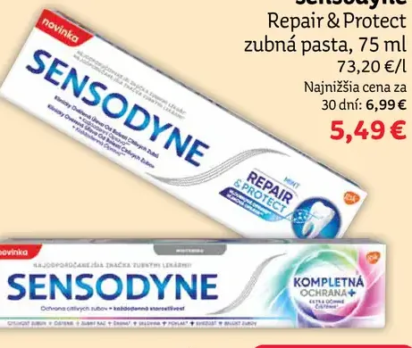 Sensodyne Kompletná ochrana zubná pasta