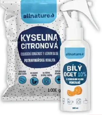 Allnature kyselina citrónová