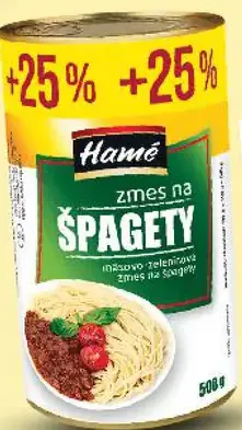 Hamé Zmes na špagety