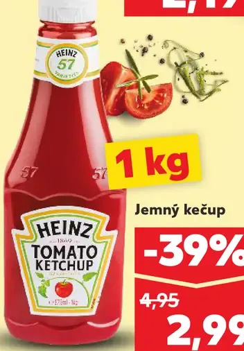 Heinz jemný kečup