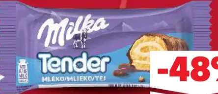 Milka Tender piškótová roláda
