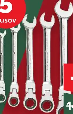 Parkside Sada račňových kľúčov