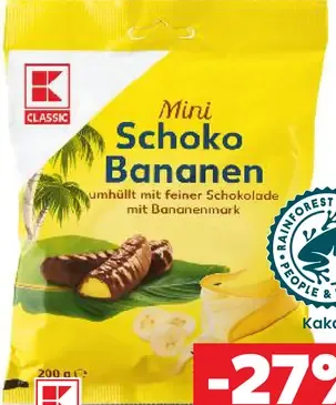 K-Classic Mini Schoko Bananen