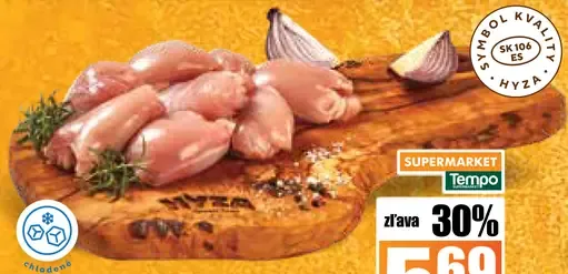 Kuracie stehná bez kosti a kože